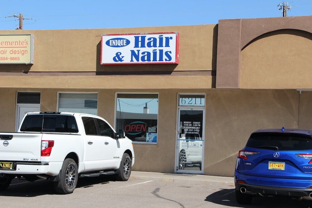 Picture of Unique Hair & Nails 6221-A Montgomery Blvd NE, Albuquerque, NM 87109