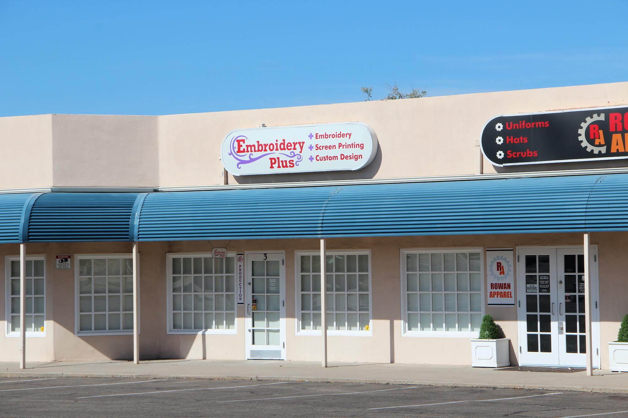 Picture of Embroidery Plus 7400 Montgomery Blvd NE #3, Albuquerque, NM 87109